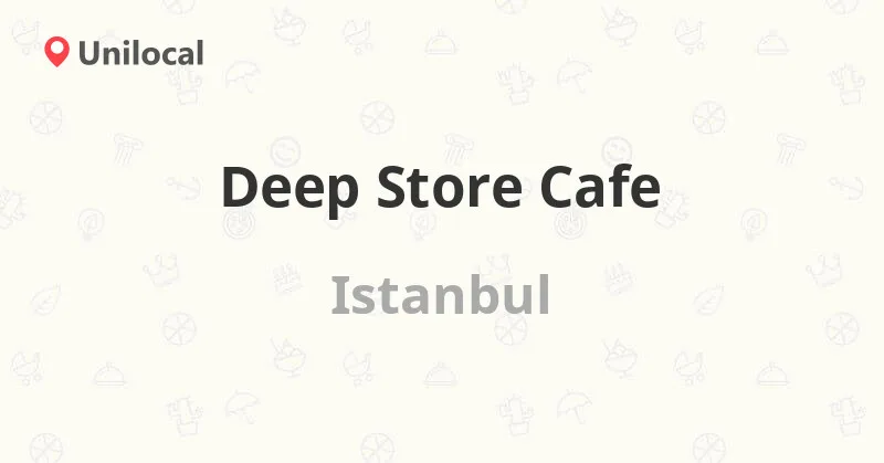 Deep Store, Beşiktaş, İstanbul