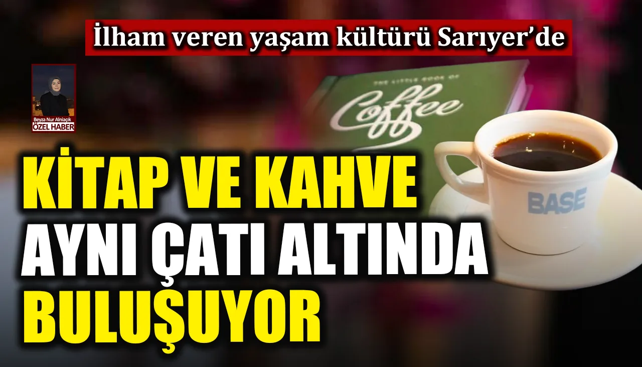 Base Books & Coffee, Sarıyer, İstanbul — Kafe ve Pastane