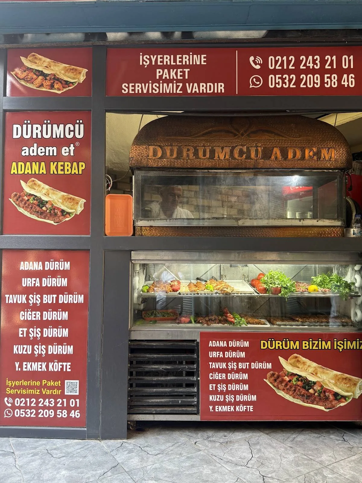 Dürümcü Adem et, Beyoğlu, İstanbul — Restoran