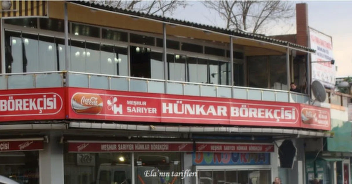 Sarıyer Hünkar Börekçisi, Sarıyer, İstanbul — Kafe ve Pastane