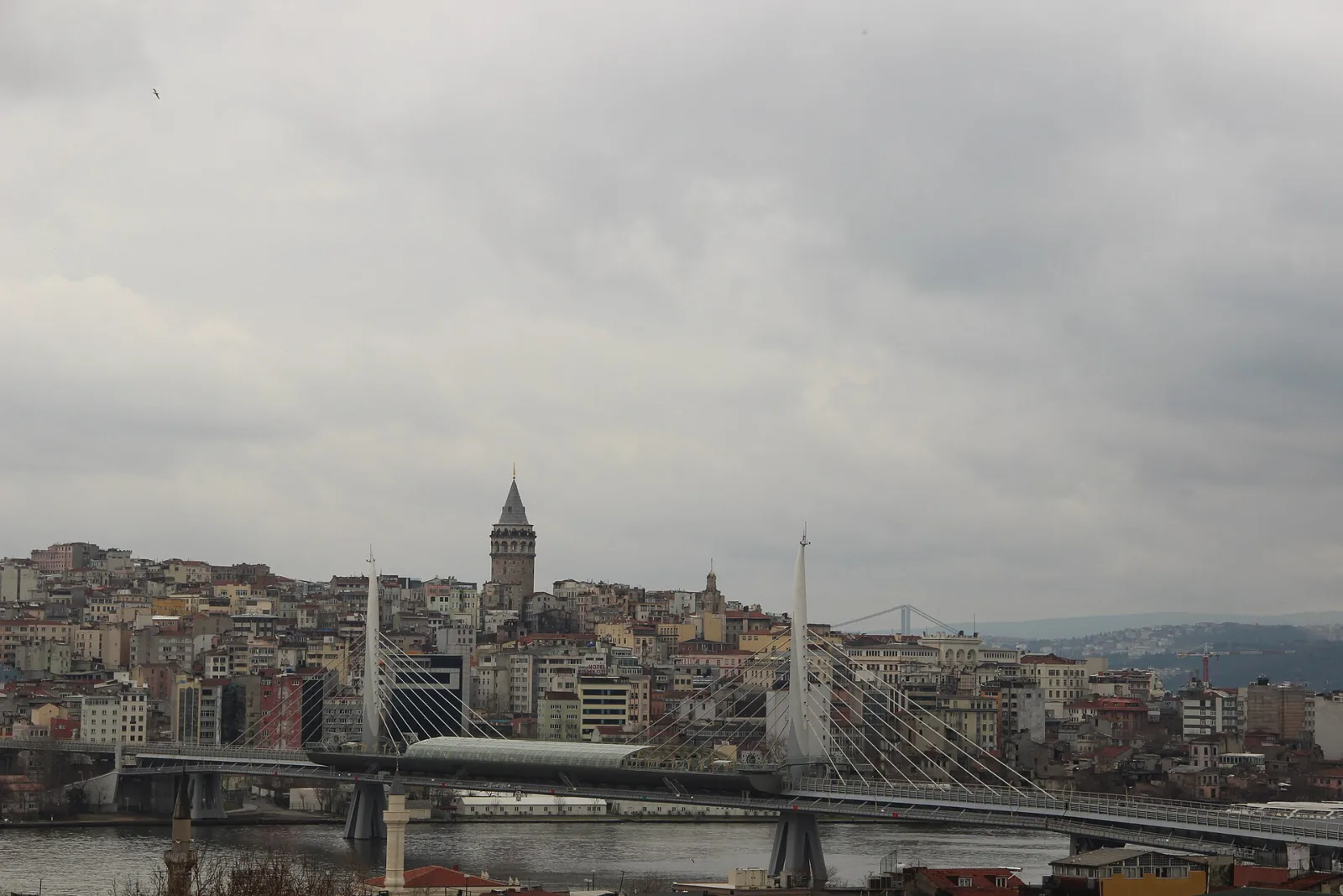 Haliç Metro Köprüsü, Beyoğlu