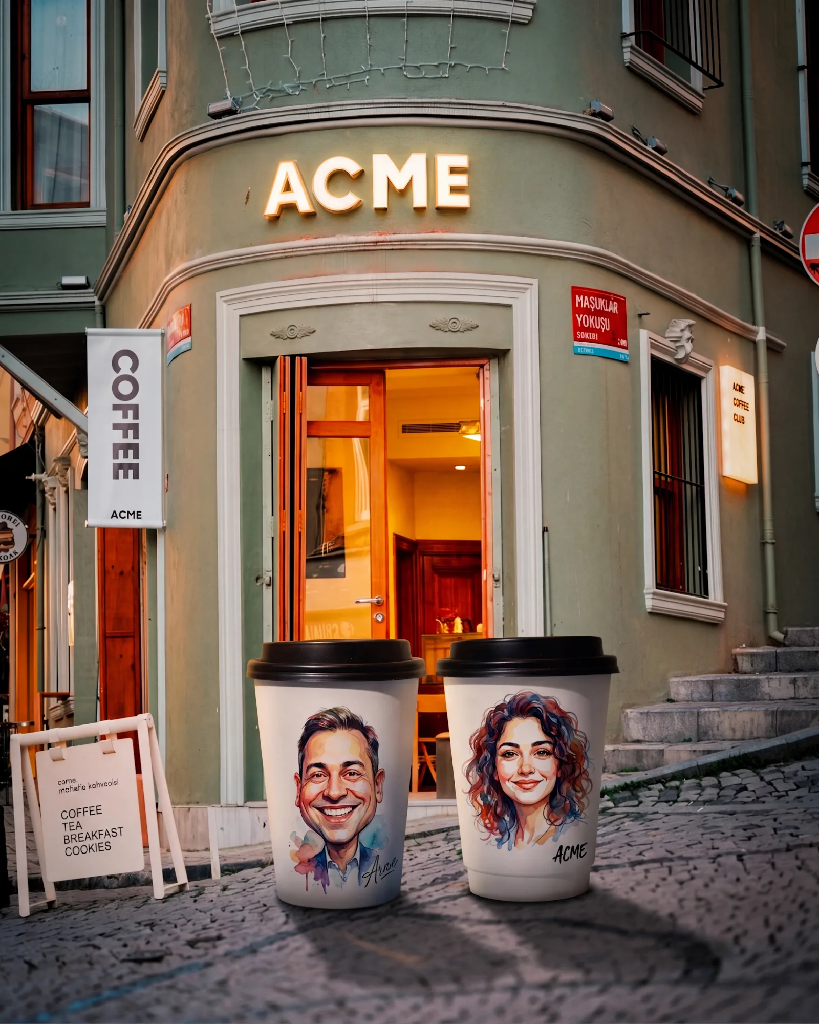 Acme Coffee Club Beşiktaş, Beşiktaş, İstanbul — Kafe ve Pastane
