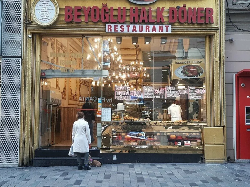 beyoglu halk doner, Beyoğlu
