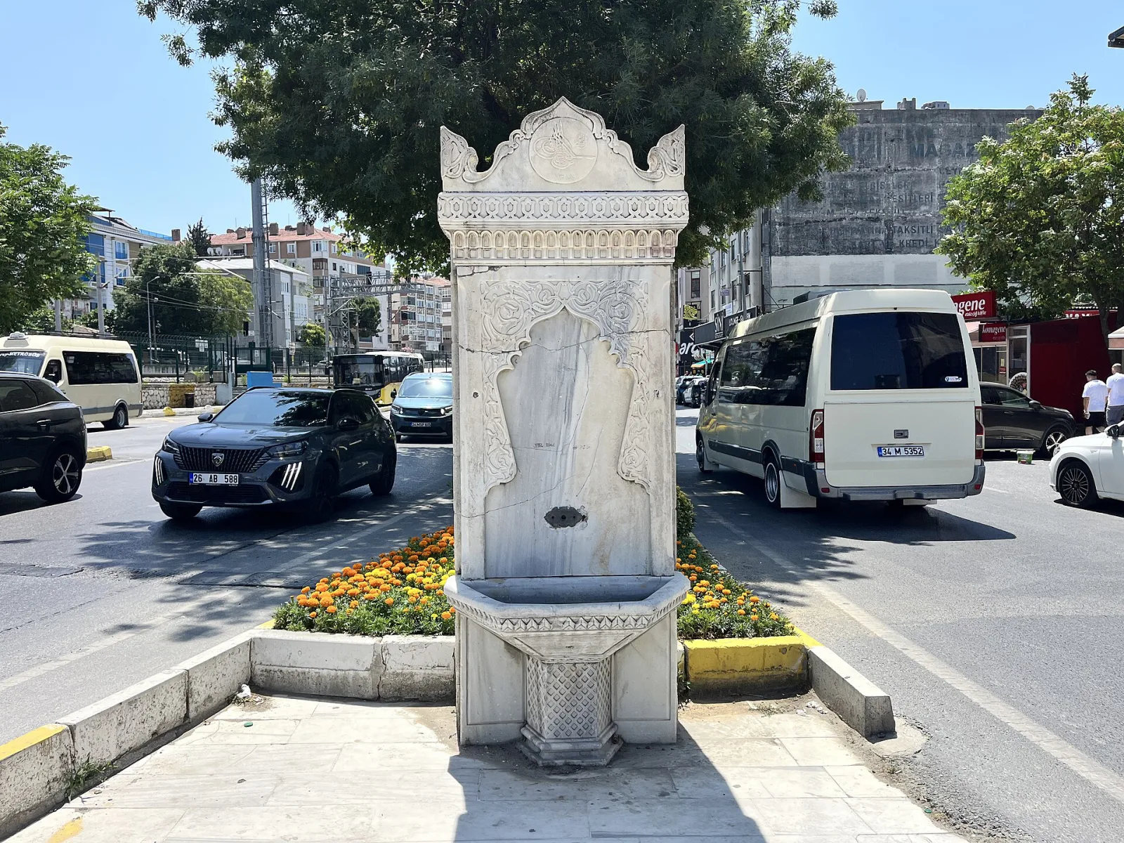 Hamidiye Çeşmesi (Küçükçekmece), Küçükçekmece, İstanbul — Tarihi Yapı