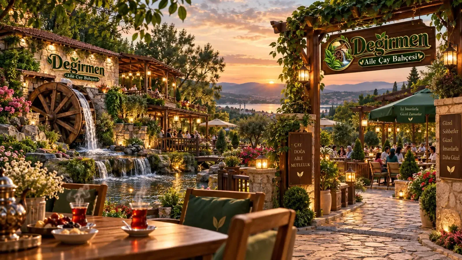 çay bahçesi, Silivri