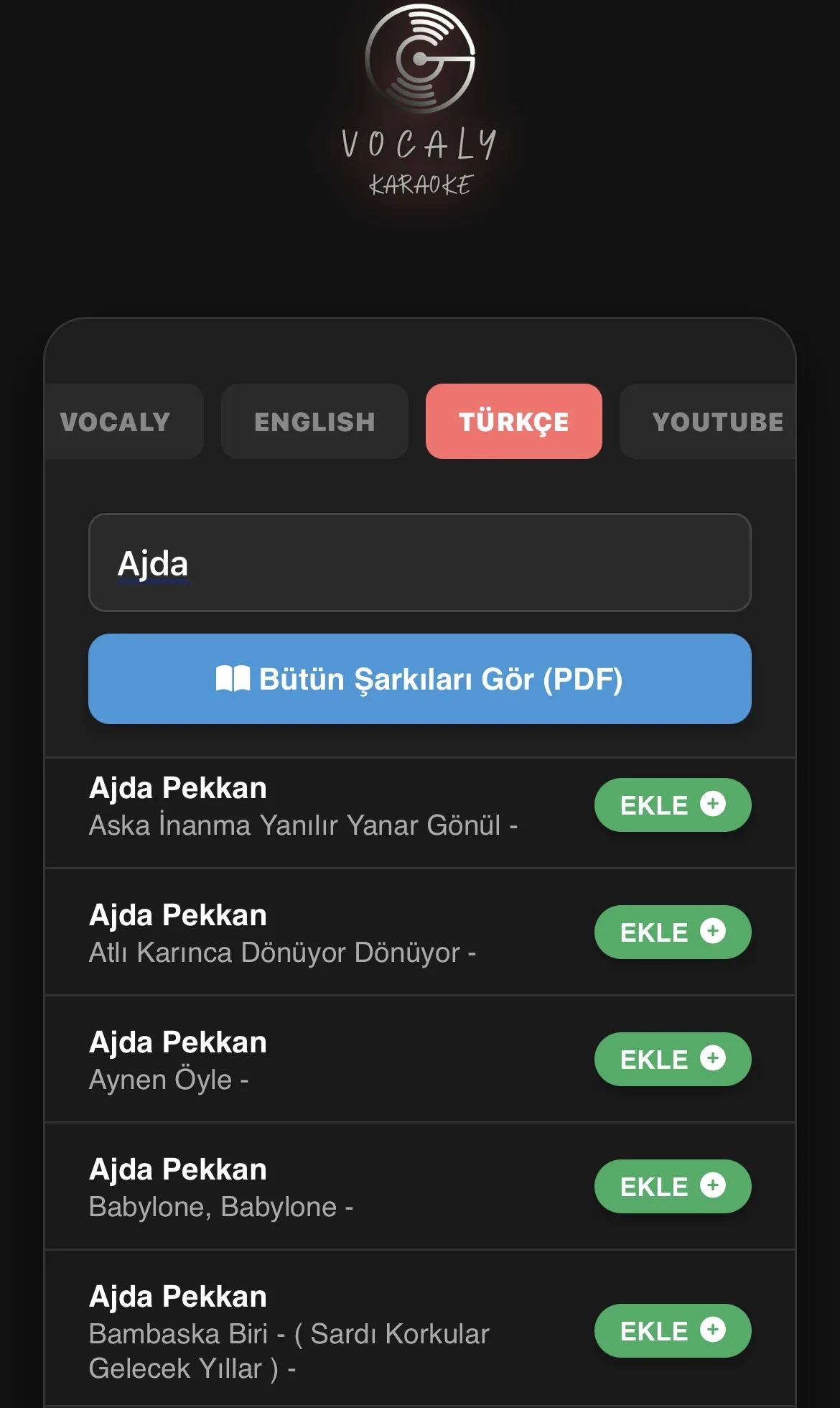 Karaoke (1), Şişli, İstanbul — Eğlence ve Sahne