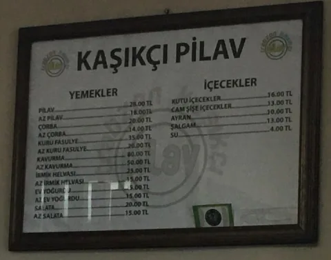Kaşıkçı Pilav, Kâğıthane, İstanbul