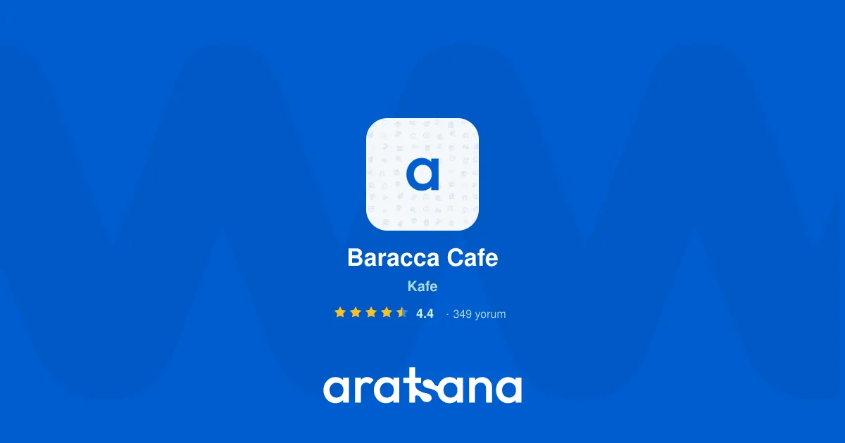 Baracca Cafe, Beşiktaş, İstanbul — Kafe ve Pastane