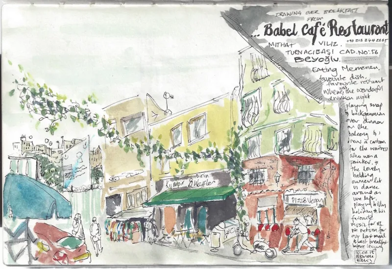 Babel Café Restaurant, Beyoğlu, İstanbul — Restoran