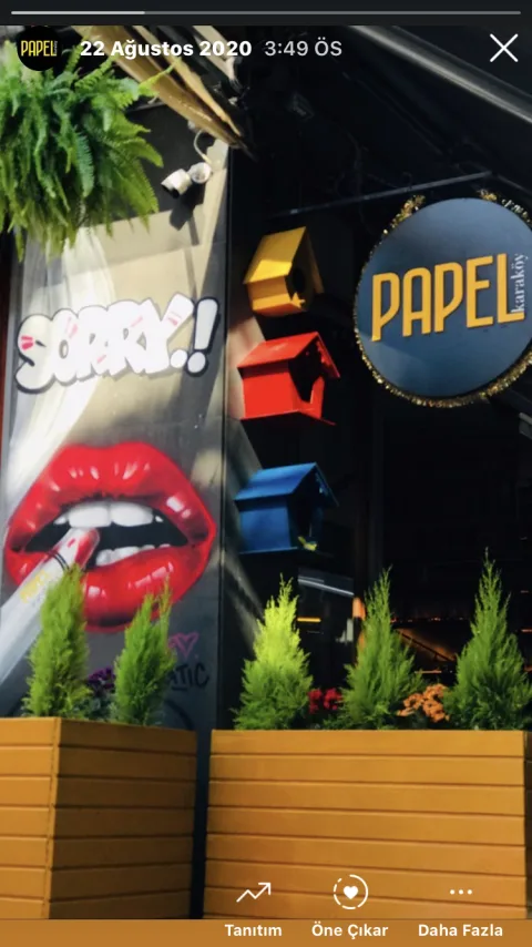 Papel Karaköy, Beyoğlu, İstanbul — Kafe ve Pastane