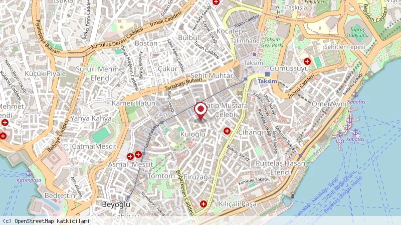 8 Istanbul Suites konumunu gösteren harita