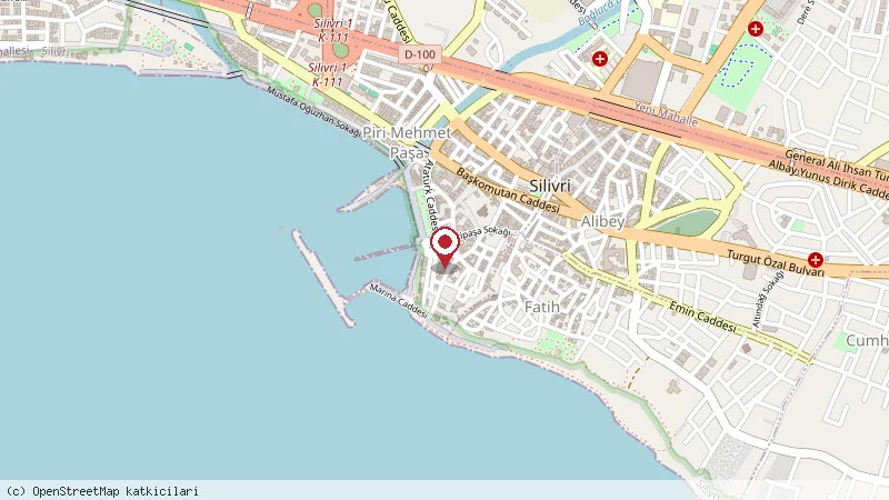 Âlâ Cafe & Restaurant konumunu gösteren harita