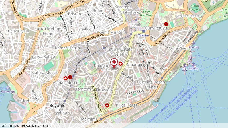Babel Café Restaurant konumunu gösteren harita