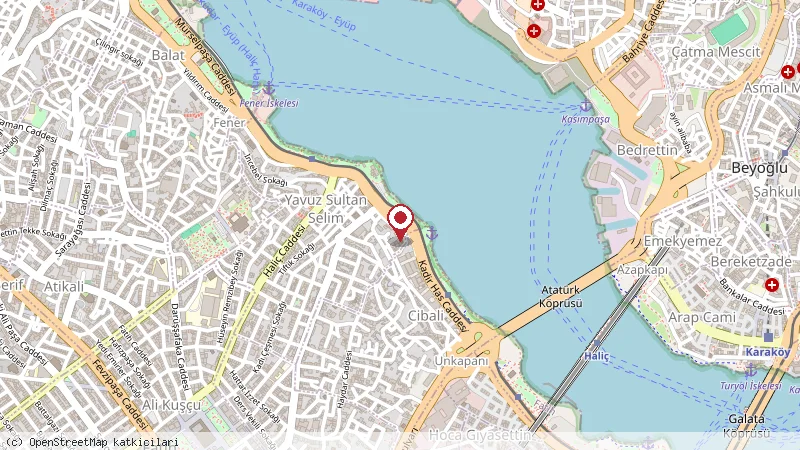 Bal Cafe Bar konumunu gösteren harita