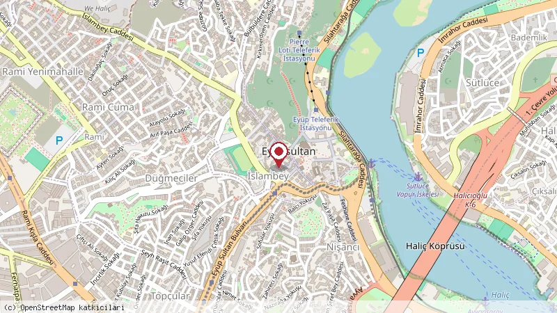 Bayrak Hotel & Restaurant konumunu gösteren harita