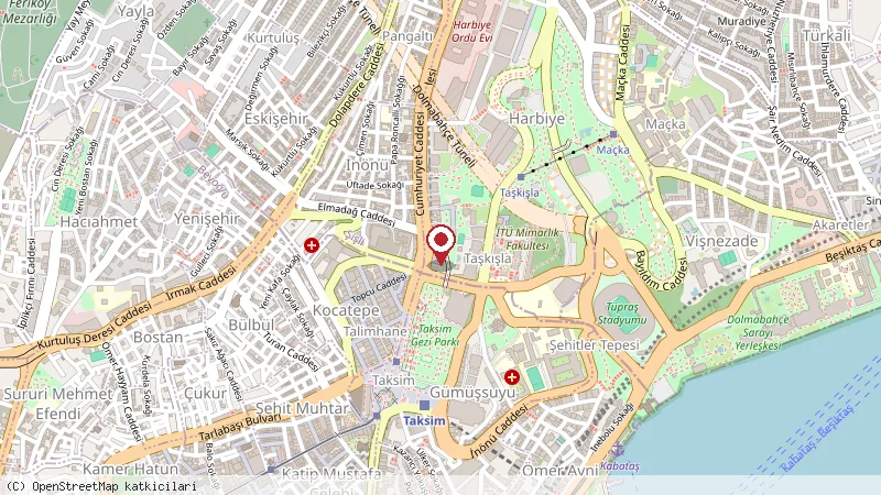 Beer Lounge Pub konumunu gösteren harita