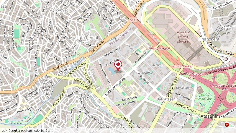 Biber Bar konumunu gösteren harita