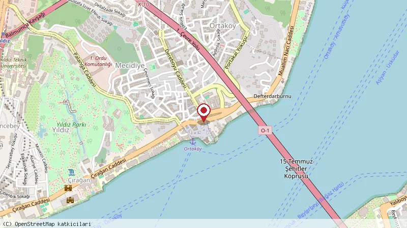 Cengelköy Börekcisi konumunu gösteren harita