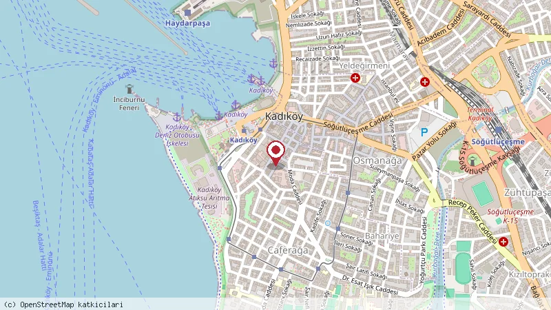 d'Orient | Kadıköy konumunu gösteren harita