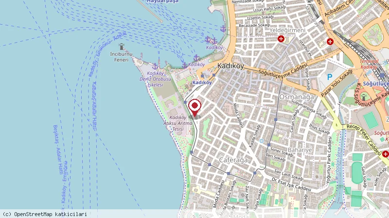 DoubleTree by Hilton Hotel Istanbul konumunu gösteren harita