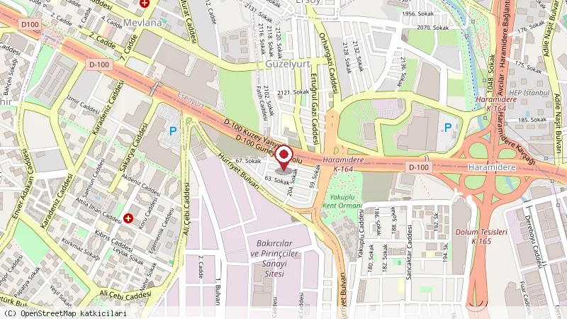 Empire Hotel Istanbul konumunu gösteren harita