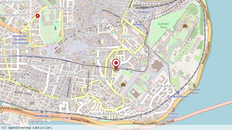 Erol konumunu gösteren harita