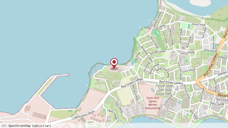 Gadi konumunu gösteren harita