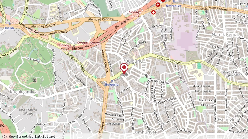Gaziantep'li Hacı Bekir Künç Ve Oğulları konumunu gösteren harita