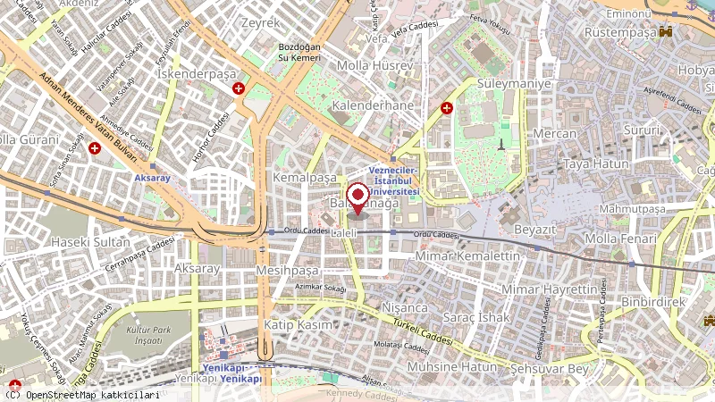 Hotel Süreyya konumunu gösteren harita