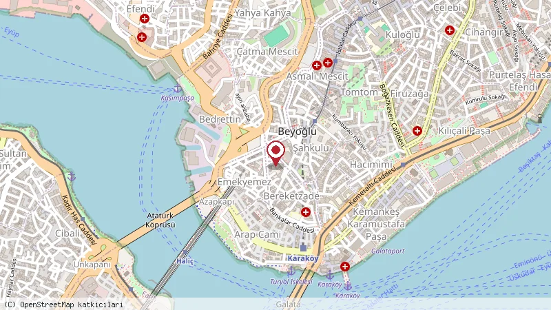 Inegöl Köfte Salonu konumunu gösteren harita