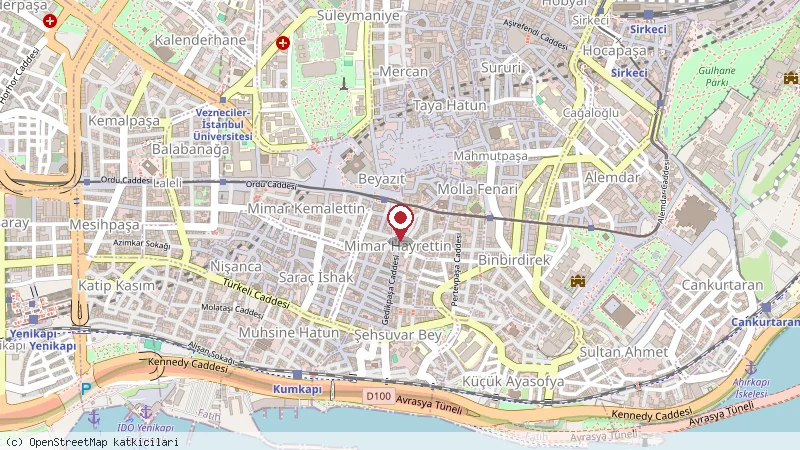 Istanbul Restaurant konumunu gösteren harita