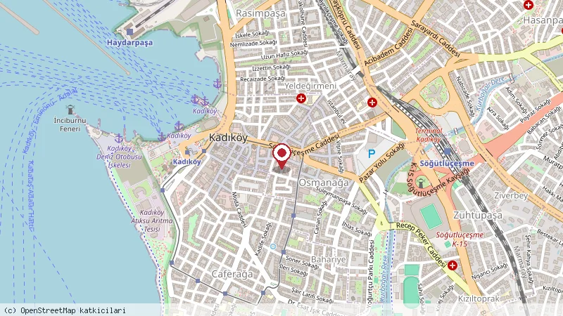 Kadıköy Sahne konumunu gösteren harita