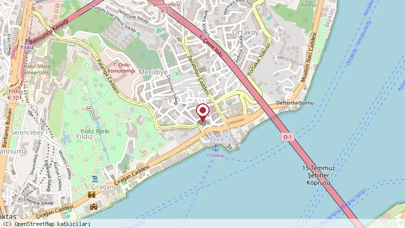 Loren Hotel & Suites konumunu gösteren harita