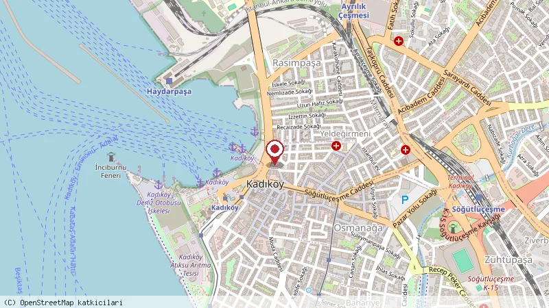 Moja City Hotel konumunu gösteren harita