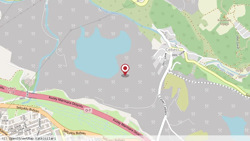 Sultangazi konumunu gösteren harita