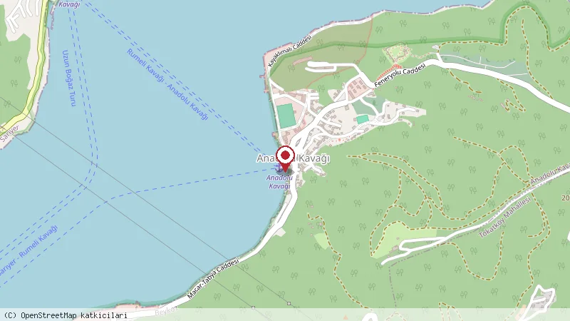 Yosun Restorant konumunu gösteren harita